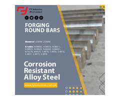Corrosion Resistant Alloy Steel (Round bars)