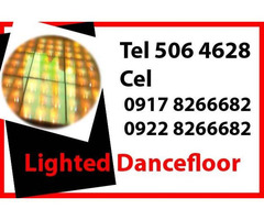 Lighted Cocktail Table Rent Hire Manila Philippines