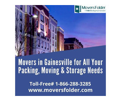Movers in Gainesville for Packing, Moving & Storage