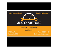 Boise Auto Repair (Volvo & VW) Shop and mobile mechanic