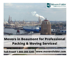 Movers in Beaumont for Packing and Moving Services