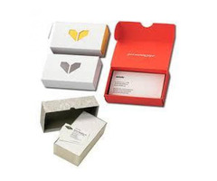 Get Unique Quality Business Card Packaging Boxes