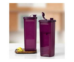Tupperware Fridge Bottle Pitcher Slim Line 2l 2pc - 2