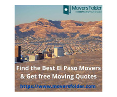 Find the Best El Paso Movers & Get free Moving Quotes