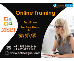 Msbi Online Training | Msbi Online Course