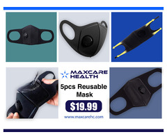 Shop 5 Pieces Reusable Mask only at $19.99