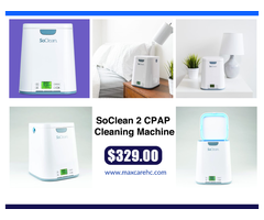 Shop SoClean 2 CPAP Cleaning Machine Only at $329