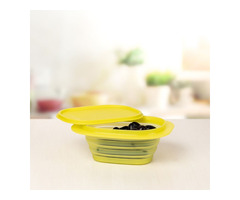 Tupperware Collapsible Go Flex 850ml 1pc Green - 2