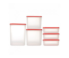 Tupperware Dry Storage Smart Snack 6 Pc Set - 3
