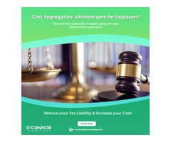 Get a Cost Segregation Study Done by O'Connor