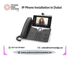 Flexible IP Phone Installation in Dubai