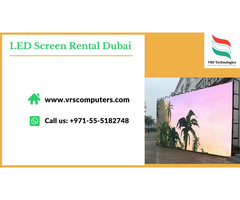 Lease LED Screen Rental Services for Events in Dubai