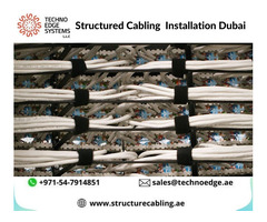 Structured Cabling Installation in Dubai - Call @054-7914851