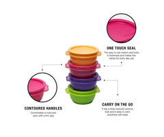 Tupperware Refrigerator and Storage Star Bowl 500ml - 2