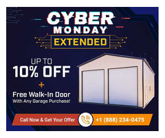 Cyber Monday Extended - Garage Buildings