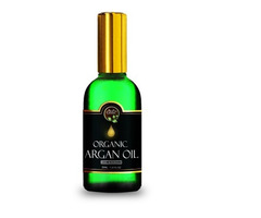 100% pure argan oil , Rich in Vitamin E cerified organic .