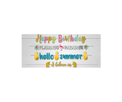 Online Birthday Banner Party Decorations