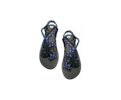 Buy Hippy Chic Strappy Open Toe Flat Sandals Online