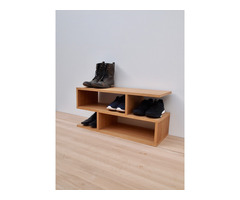 Best Modern Shoe Rack in Oak (schuhregal eiche) - 2