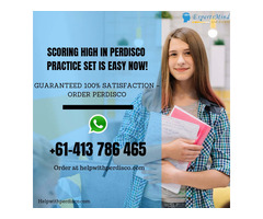 Require Perdisco Assignment Help?