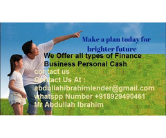Finance cash for immediate response contact us