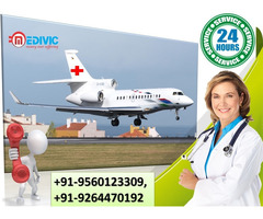 Advanced ICU Charter Air Ambulance Services in Gaya