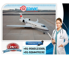Top-Level ICU Air Ambulance Services in Patna by Medivic