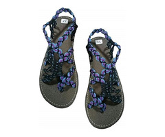 Buy Macrame Toe Ring Sandals Online