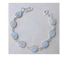 Sterling Silver Bracelets | Silver Gemstone Bangles