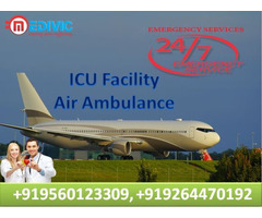 Modern Air Ambulance Services in Ranchi with ICU Setup