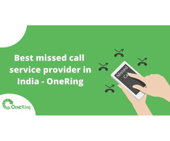 No.1 Missed Call Service Provider in India – OneRing