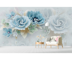 Floral Wallpaper to Create a Striking Space