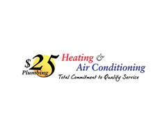 $25 Plumbing Heating & Air Conditioning