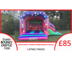Disco/Party Themed Combo Bouncy Castle