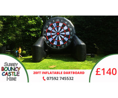 20ft Inflatable Dartboard Hire in Surrey