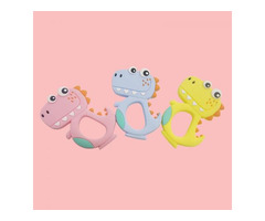Custom Silicone Baby Cartoon Teething Teether Toys Supplier - 2