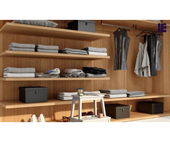 Wardrobe with Shoe Rack | Top of Wardrobe Storage - 4