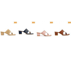 Order Kolhapuri Block Heels Online At Holii Fashion Store