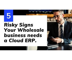 Risky Signs Your Cloud ERP Wholesale Business