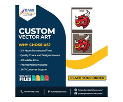 Custom Embroidery Digitizing Services - 2