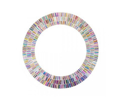 Decorative Round Mosaic Mirrors For Wall - 2