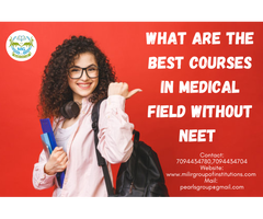 What Are the Best Courses in the Medical Field Without NEET?