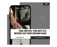 Bespoke Mens Tailoring Services | Gresham Blake