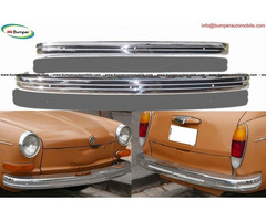 Volkswagen Type 3 Bumper (1970-1973) in Stainless Steel