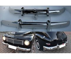 Volvo PV 444 Bumpers With Standard Horns (1950-1953)