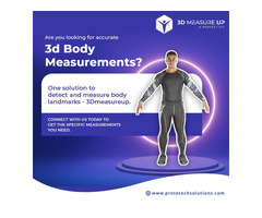 3D Body Measurement App and Website - 2