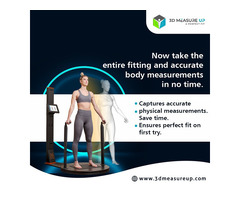 3D Body Measurement App and Website - 3