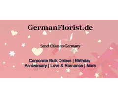 Send Cakes to Germany - Celebrate with Sweet Delights