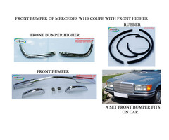 Mercedes W116 Coupe Bumper EU Style (1972-1980) - 2