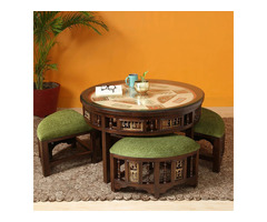 Shop Now: Teak Wood Coffee Table Sets for Classic Elegance